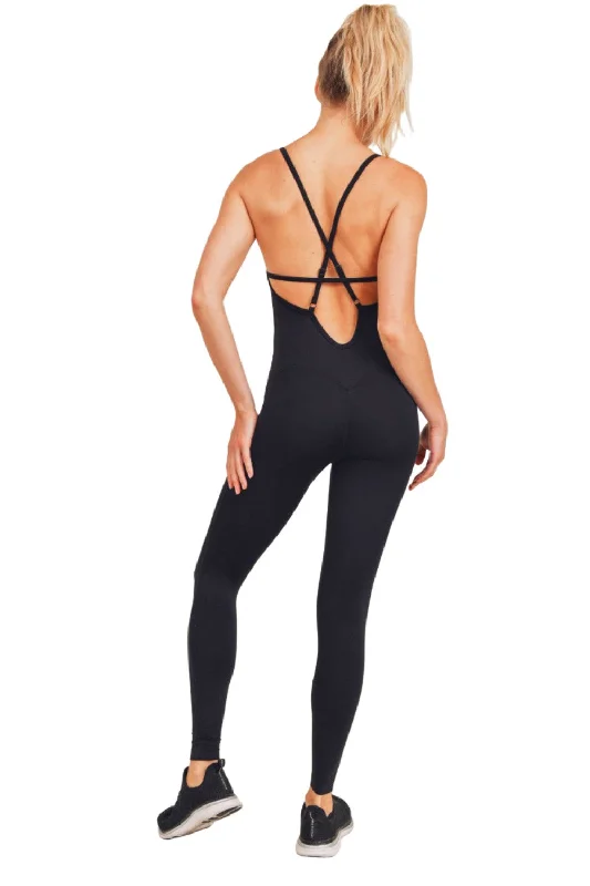 Don't Wait Mono B Criss-Cross Back Essential Unitard AP7028