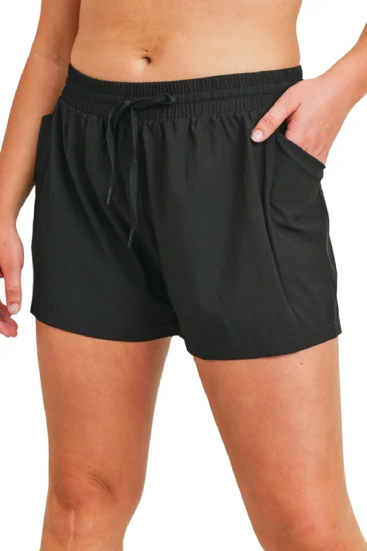 Exclusive Online Offer Mono B Drawstring Pocket Athleisure Shorts AP7008 and Plus