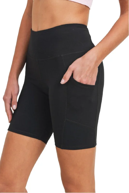 Epic Deals Mono B Essential Sweetheart Pocket Highwaist Shorts APH3114 and Plus