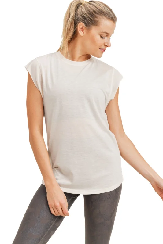 Discount Extravaganza Mono B Perforated Swoop Top KT210352 and Plus