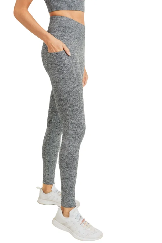 Midnight Madness Mono B Seamless Hybrid Pocket Legging APH3042