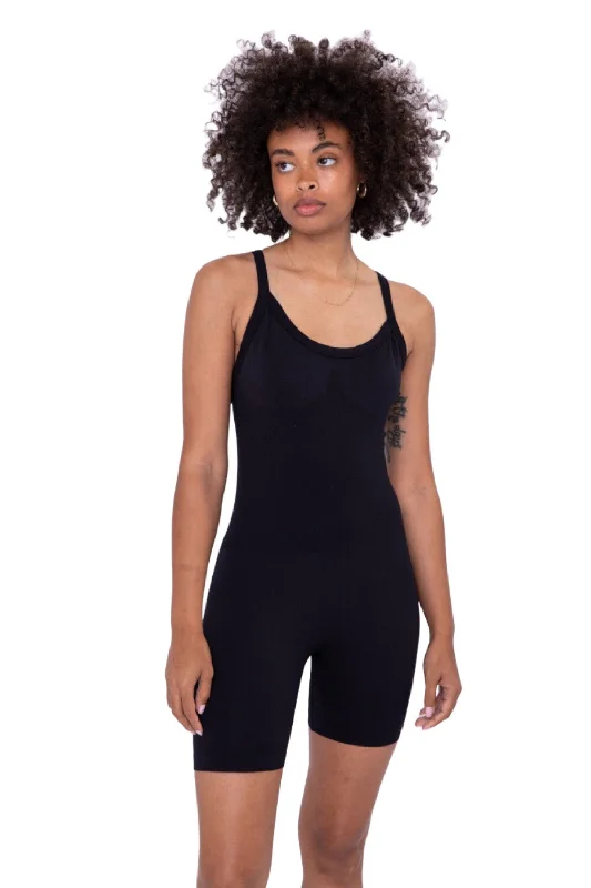 Sale Event Mono B Sleeveless Micro-Ribbed Unitard KP-B0906