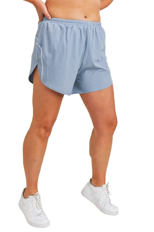 Early Access Mono B Striped Detail Active Dolphin Shorts AP2005 and Plus