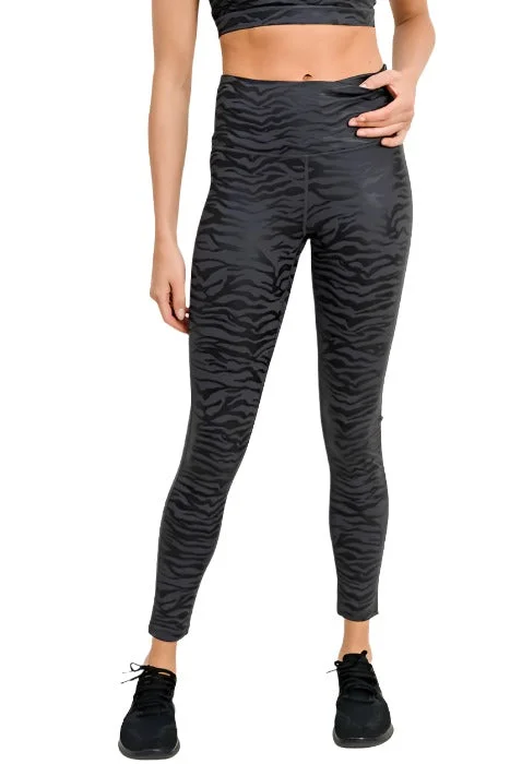 Mega Deal Mono B Tiger Foil Print Legging APH2626