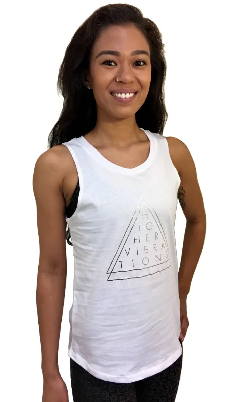 Don’t Miss Out Onzie Nama Tank 370 Higher Vibration White/Silver