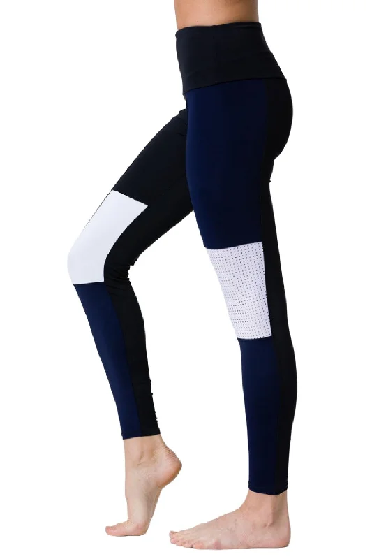 Weekend Deal Onzie Peace 7/8 Yoga Leggings 2201 Black/Thunder