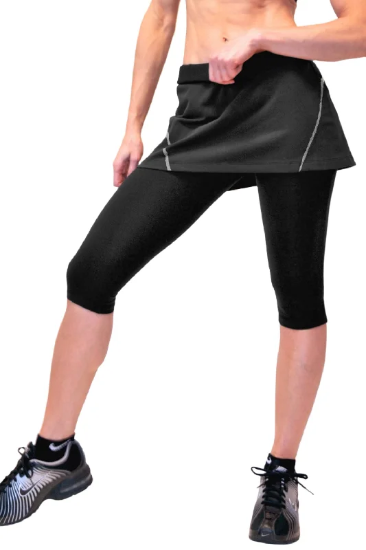Hot Deal Osheka Brushed Supplex Capri Skort 2018