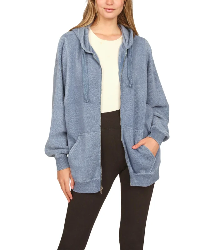 Closeout Vintage Havana Reverse Burnout Oversize Hoodie VH9685